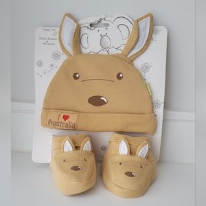 Baby Hat and Bootie Set